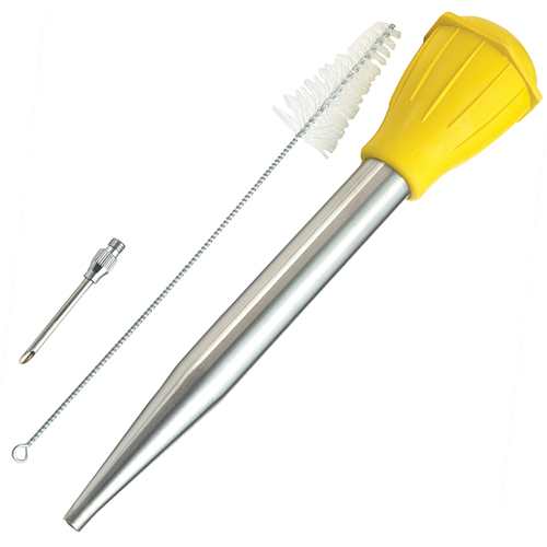 3pc Stainless Steel Baster Set